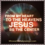 jesus-be-the-center